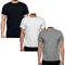 Gaffer Mens Tshirts Short Sleeve Plain T-Shirt Round Neck Top Tees Cotton Workwear Undershirts Gym Running Workout Classic Basic Tshirt 3 Pack - Assorted L