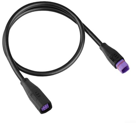 E-Bike-Display-Verlängerungskabel, 605 mm Länge, 6-poliges 6-adriges ABS-Kabel, IP56 wasserdicht, für Mountainbikes und E-Bike-Upgrades