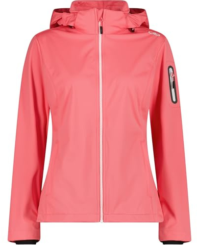 CMP Damen Light Softshell Jacke, coral, XL