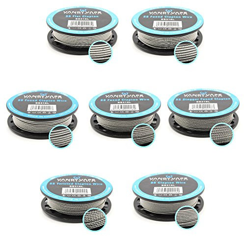 SS316L VandyVape Wickeldraht Wire Draht RBA RDA RDTA RTA Verdampfer, Atomizer, Vandy Vape Stainless Steel (MESH - 300mesh)