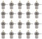 ASHATA BNC Buchse, Schottstecker, 20 Stück, BNC weiblich, Chassis Panel Mount Zubehör