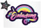 Friendly Fox Glitzer Regenbogen Einladung - 12 Regenbogen Einladungskarten zum Geburtstag Kinder Mädchen - Einladung Kindergeburtstag - Regenbogen-Party - Glitzer Karte