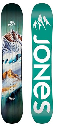 Jones Damen All Mountain Snowboard Dream Weaver, Größe:151, Farben:Black