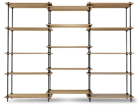 Master Regale DEKO Set: Wandregal 185x85x35cm & Erweiterung 85x35cm