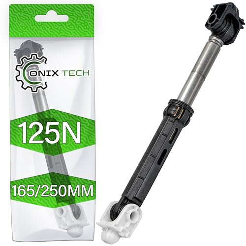 Amortiguadores Lavadora 120N Ø10 mm 163/255 mm con Código Original 480111102361 C00313078 W10636109 para Whirlpool para Bauknecht para Indesit para Ariston - Garantía de 5 Años - ONIX TECH