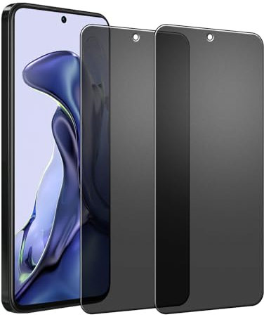 Kiokyrgm Protector de pantalla de cerámica mate para Xiaomi 11T 5 g, 2 unidades, antiespavas, antiarañazos