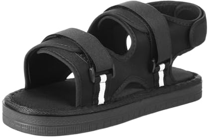 Chaussure de Plâtre Postopératoire de Fracture du Pied Chaussure Post-opératoire de Pied Cassé Chaussures de Récupération de Chausson Ouverture Large Orthopédique Chirurgicale Chaussure Marche EU42-43