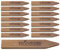 Woodside Square Pressure Treated Wooden Fence Posts/Stakes Garden Fencing Pegs 15 PACK