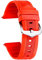 BINLUN Silikon Kautschuk Uhrenarmbänder 12mm-28mm Sportlich und Atmungsaktiv Ersatzarmband Flexibel Bequem für Herren & Damen(Rot,20mm)