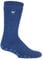 IOMI Heat Holders - Mens Ladies Thick 3.1 TOG Warm Non Slip Grip Thermal Slipper Socks for Raynauds (6-11 uk, Deep Blue (Raynauds))