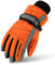 TRIWONDER Kinder Thermo-Fleece Skihandschuhe Snowboard Handschuhe Warme Winterhandschuhe für Jungen Mädchen (Orange, S (6-7 Jahre))