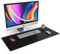 CSL Tischunterlage Schreibtischunterlage 90 x 40cm - Premium PU-Leder Schreibunterlage - zusätzliche Anti Rutsch Beschichtung - wasserdicht - XXL Mauspad für Büro u Home Office 900x400 mm Schwarz