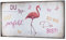 Wandbild 40x20cm Du bist perfekt Spruch Deko Wandschild Freunde Lieblingsmensch Bild Wanddeko Geschenkidee