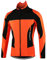 Agolu Fahrradjacke Herren Herbst Winter Warm Radjacke Wasserdicht Winddicht Softshell Radlerjacke Thermo Fleece Winterjacke Atmungsaktiv Reflektierende MTB Mountainbike (Size:XL,Color:Orange)