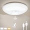 1 pcs USB Aufladbare LED Deckenleuchte mit Bewegungssensor, Dimmbare Akku Deckenlampe mit Fernbedienung, 3000-6000K 4000mAh Weiß Runde Kabellos Deckenleuchten für Schrank Flur Badzimmer Treppe Ø20cm