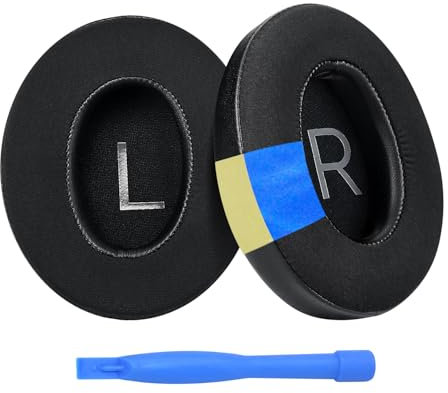 Ear Pads Replacement for Bose NC700 / Bose 700 Noise Cancelling Headphones by MMOBIEL – Cooling Gel Ear Pad Cushions – Noise Isolation Earpads Replacement – Black