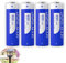 3.2V Solar Battery 3.2V AA Batteries LiFePO4 650mah Rechargeable Batteries IFR14500 for Solar Lights, Wall Lantern (4 Pack)
