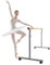 KPHYMOD Ballettstange Tragbare Ballettstange, Holz-Ballettstange, Stretch-Tanzstange Für Zuhause, Barre-Workout-Ausrüstung, Höhenverstellbar Für Erwachsene(4.92 ft)