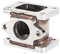 Waste gate Adapter Edelstahl Auspuff Flansch Hoch leistung T25 bis T25 T2 bis T2 Turbo krümmer Montage für Automobil-Enthusiasten Material Edelstahl Größe 73x41mm