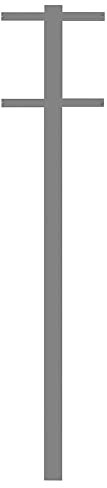 MOCAVI Stand 310 Briefkasten-Ständer silber (weiß-aluminium RAL 9006) Standfuß zum Einbetonieren matt, Freistellung, Briefkastensäule