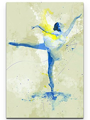Paul Sinus Art Ballett 90x60cm auf Leinwand gespannt fertig zum aufhängen