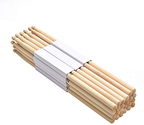 FF Elaine Maple 5A Wood Tip Drumsticks 12 Pairs
