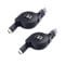 Cable Matters Short Retractable USB C Cable 1m (Retractable USB C to USB A, USB C to USB Cable, iPhone 15 charger cable) Compatible with iPhone 15 Pro Max Plus