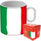 My Custom Style Tazza Standard Ceramica#Bandiera Italia#325ml
