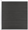 vidaXL Gartenzaun Sichtschutzzaun Windschutzzaun Lamellenzaun Windschutz Sichtschutz Zaun Element Garten Terrasse WPC 175x186cm Grau