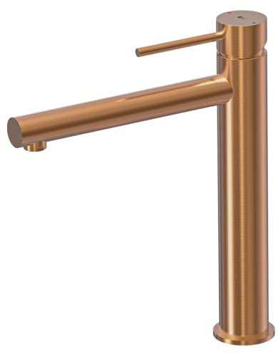 Essebagno Luisa mitigeur lavabo haut cuivre brossé