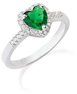 Amen Ring verstellbar Herz Damen Schmuck ANTICBVE2, Silber