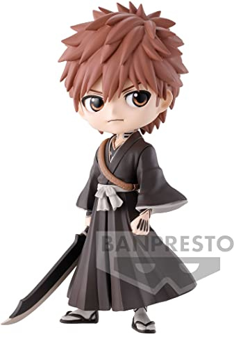 BANPRESTO - Bleach - Ichigo Kurosaki (Thousand Year Blood War Ver. B), Bandai Spirits Q posket Figure
