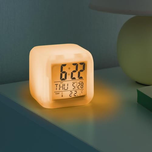 Coopers of Stortford Colour-Changing Alarm Clock