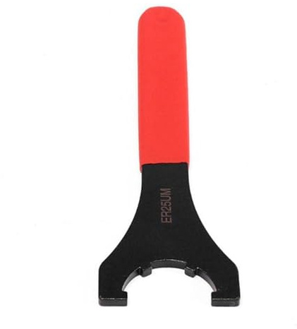 TopHomer Chiave per mandrino a pinza, chiave per fresatrice, chiave per tornio, chiave per dadi di serraggio, accessori per motore per tornio, fresatura macchina per incisione (ER25 UM)