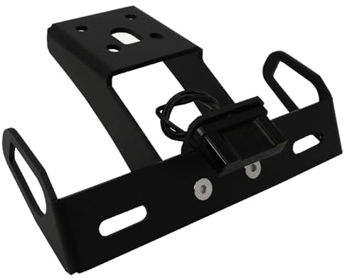 Motorrad Kennzeichenhalter Tail Tidy Fender Eliminator Kennzeichenhalter Halterung Für Kawasaki Für Ninja ZX-6R ZX6R Für ZX636 2009–2021 2012 2013 2019 Einstellbare Kennzeichenhalter