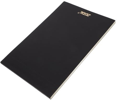 Diagrammblätter Kariert Schwarz Papier mit Fester Rückwand
