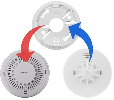 Easichange Replacement for DETA 1115 Mains Powered Heat Alarm - easichange® SBBRKHE