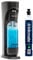 Drinkmate OmniFizz Sparkling Water and Soda Maker, Carbonates Any Drink, with 60L CO2 Cylinder (Matte Black)