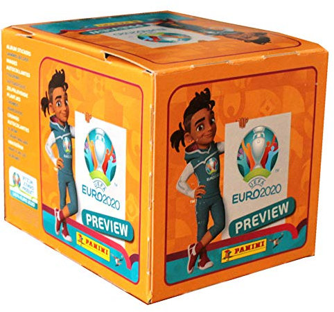 CAGO Euro 2020 Preview - Internationale Ausgabe - Sticker - 1 Display (60 Tüten)