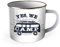 Trötsch Emaille Becher Camping Tasse Yes, we camp: Kaffeetasse Teetasse Geschenkidee Geschenk Tasse Emaillebecher