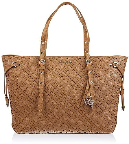 BOSS Cindy Shopper-MC Damen Shopper, Medium Beige260