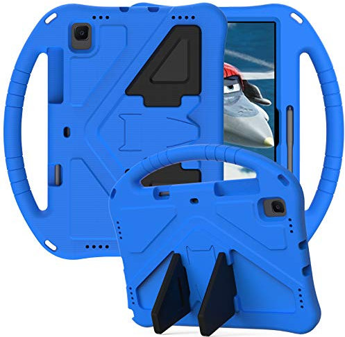 Tablet Case For Samsung Galaxy Tab S5e 10.5 Inch (2019) T720, Kids Friendly Durable Handle with Stand Lightweight Shockproof Protective Cover Blue
