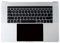 (2 Pcs) Ecomaholics Laptop Touchpad Trackpad Protector Cover for MSI Prestige 15 (A12Sx / A12Ux) 15.6 inch Laptop,Black Matte Finish Anti-Scratch Waterproof Skin Film Decal