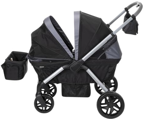 Safety 1st Summit Wagon Stroller for 2 Kids with Removable Tray in High Street