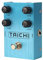 E-Gitarren-Effekt-Antriebspedal, E-Gitarren-Effekt-Antriebspedal Im Vintage-Stil, das Verzerrungs- und Overdrive-Effekte für Gitarristen Simuliert (AN 38 Hellblau) Monoblock-Effekte