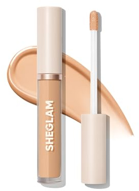 SHEGLAM 12HR Full Coverage Concealer Matte Finish Concealer Stick for Under Eye and Dark Circles - Warm Vanilla