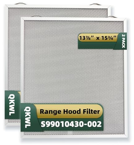 QKWL S99010430-002 Range Hood Filter Compatible with Broan-NuTone 2 Pack