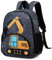 LOIDOU Children's Backpack Boys Kids Backpack Daypack Preschool Backpack Toddler Nursery Bag School Backpack for School Nursery,ein Fußball, Classic