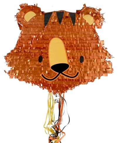 Pinata Tiger Kopf | 42x33x7.5cm