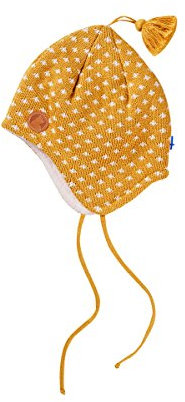 Finkid Tipsa harvest gold offwhite Winter Zipfel Strickmütze